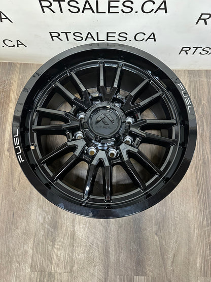 20x9 Fuel Clash Rims 8x180