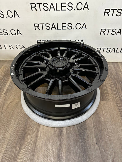 20x9 Fuel Clash Rims 8x180