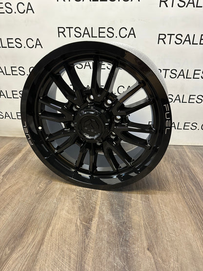 20x9 Fuel Clash Rims 8x180