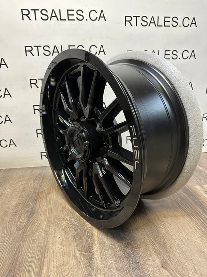 20x9 Fuel Clash Rims 8x180