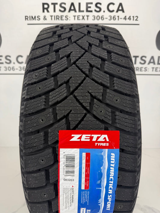 225/55/19 Zeta Studdable Winter Tires
