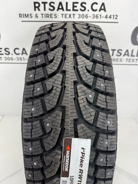 LT245/75/17 Factory Studded Hankook Winter Tires