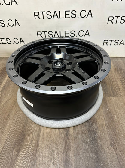 18x8 Fuel Anza Rims 6x120