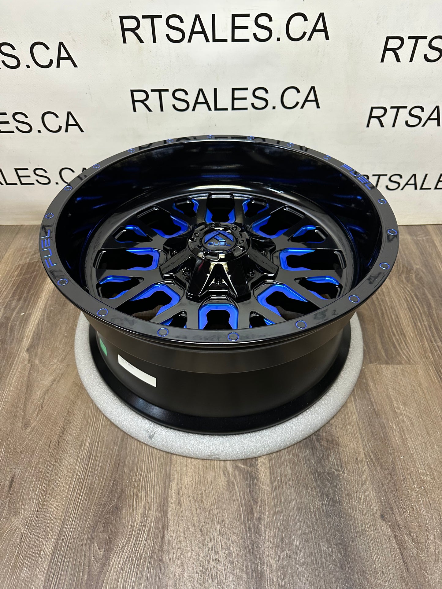 20x10 Fuel Stroke Rims 8x165