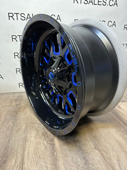 20x10 Fuel Stroke Rims 8x165