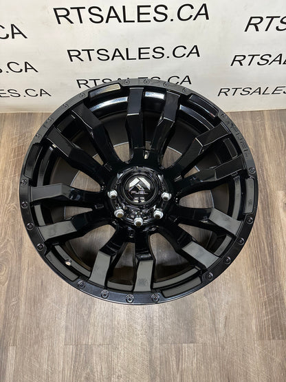 22x12 Fuel Blitz Rims 8x170