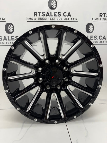 20x10 XR110 Rims 8x180