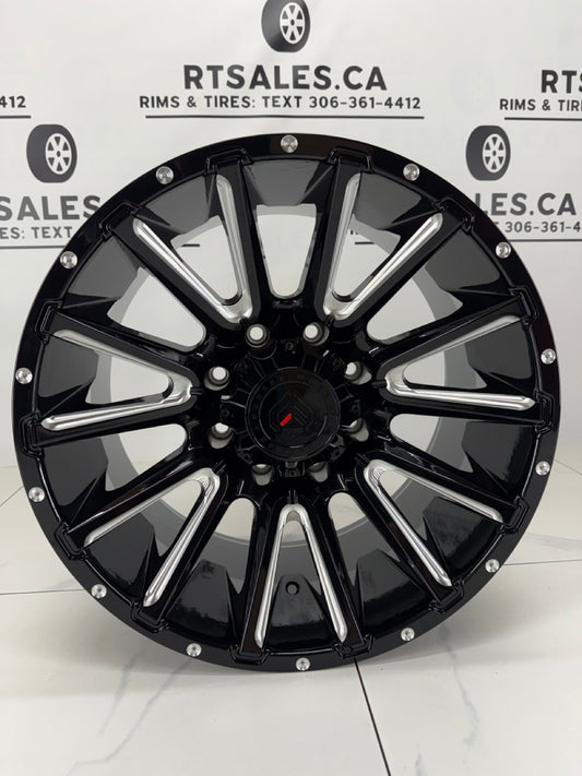 20x10 XR110 Rims 8x180