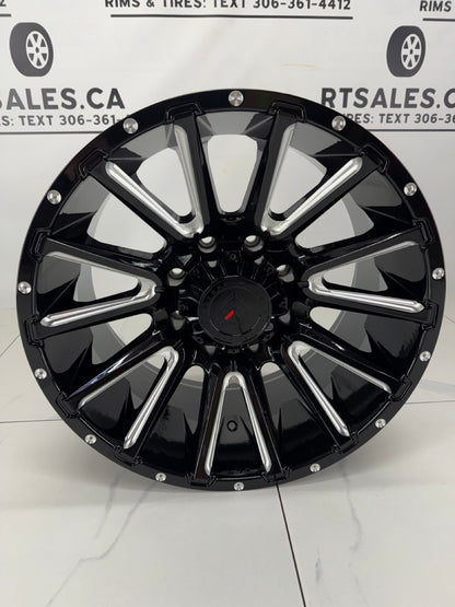 20x10 XR110 Rims 8x180