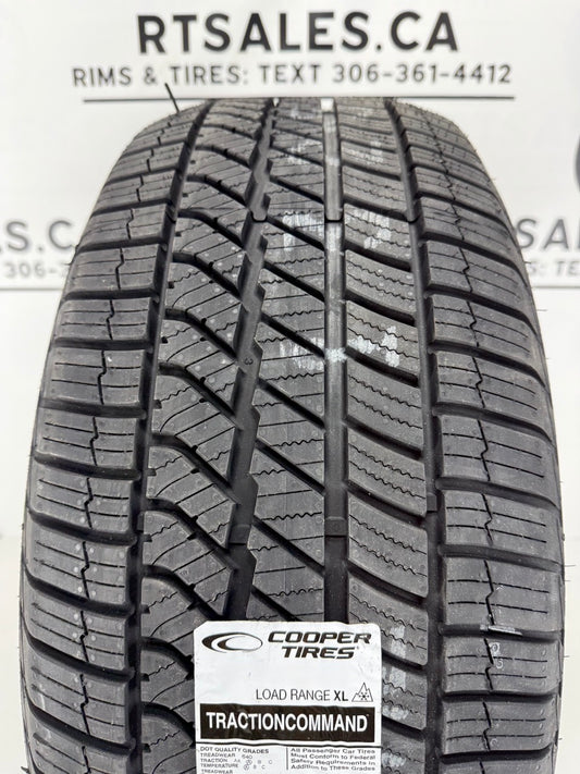 235/55/19 Cooper Tractioncommand  All Weather