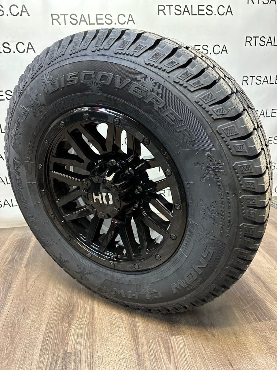 275/70/18 Cooper Winter Tires on Rims Dodge Ram 2500 3500 - R&T Sales 