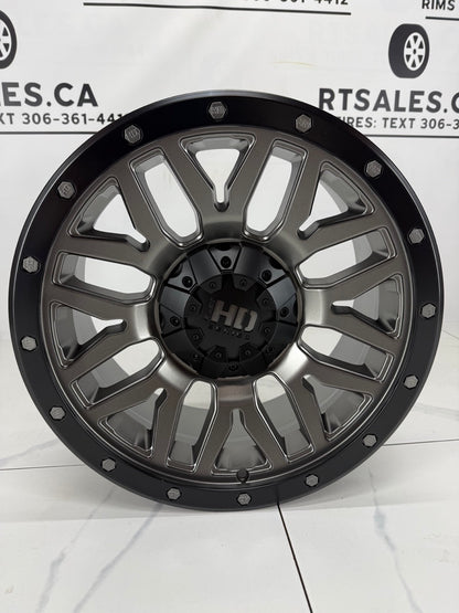 17x8 Fast HD Menace Rims 6X139