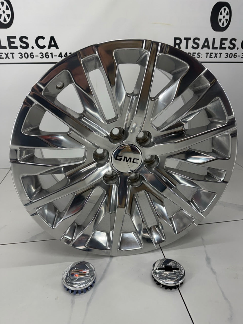20x9 GM High Country Polished Replica Rims 6x139.7