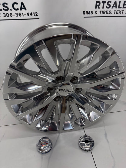 20x9 GM High Country Polished Replica Rims 6x139.7