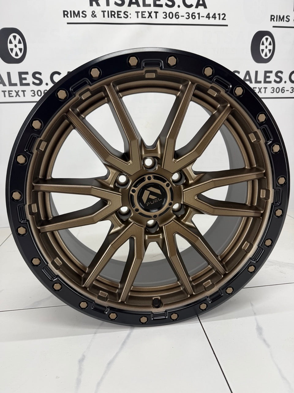 20x9 Fuel Rebel Rims 6x135
