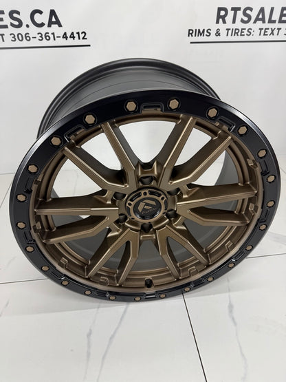 20x9 Fuel Rebel Rims 6x135