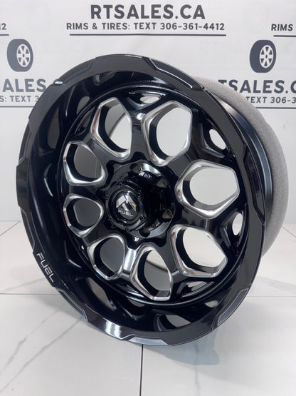 20x10 Fuel Scepter Rims 6x139.7