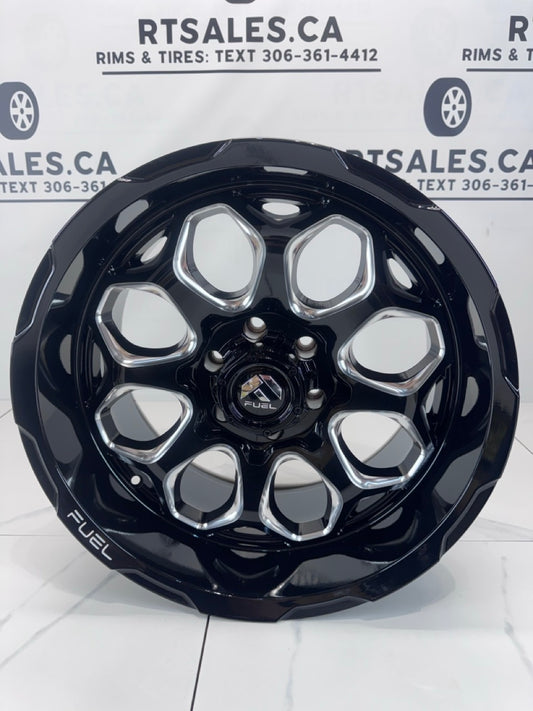 20x10 Fuel Scepter Rims 6x139.7