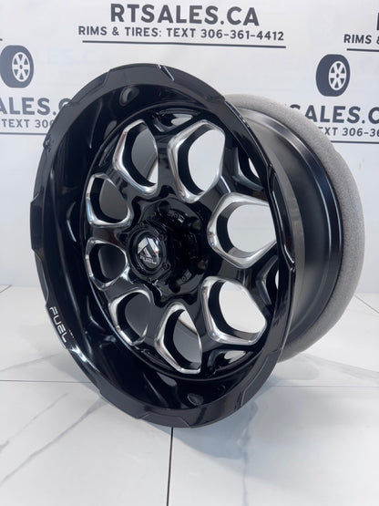 20x10 Fuel Scepter Rims 6x139.7