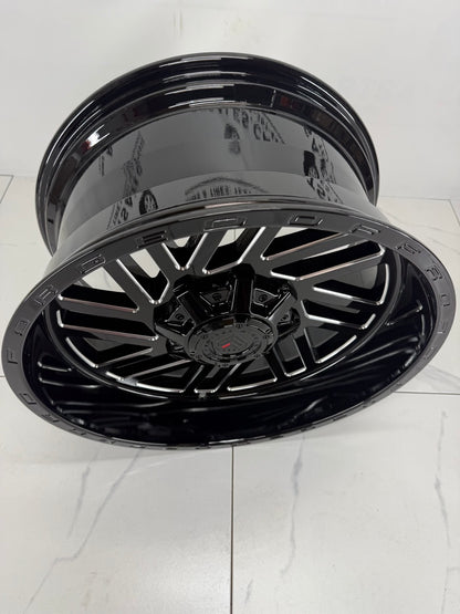 20x10 XR107 Rims 5x139 Gloss Black- Milled
