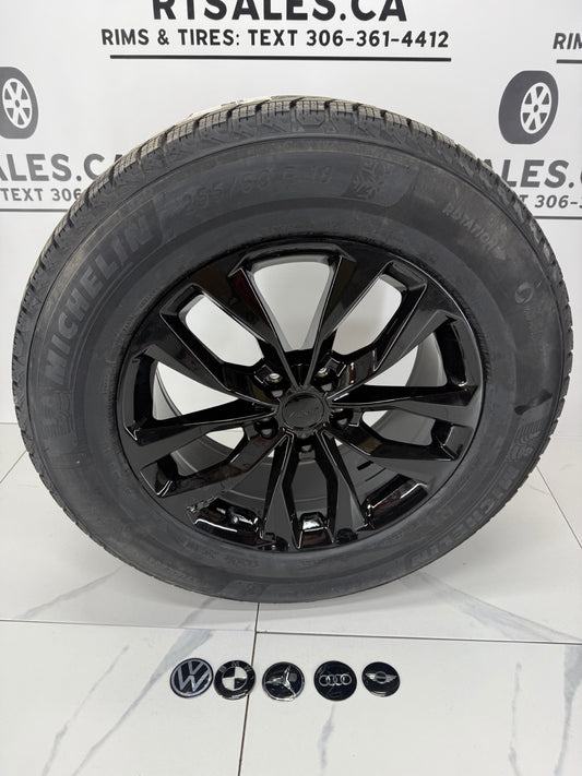 Michelin X-Ice Snow Winter Tires on 18" Rims 5x112