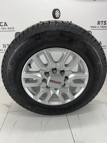 275/65/20 Cooper Winter tires 20" GMC 2500/3500 OEM Rims 8x180