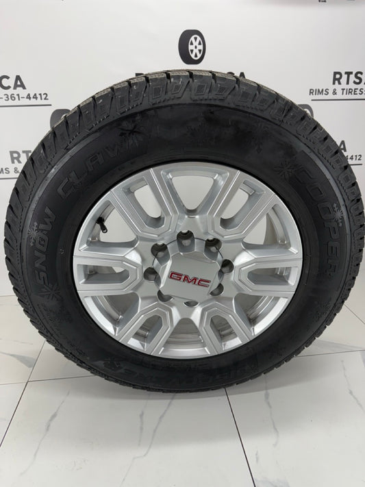 275/65/20 Cooper Winter tires 20" GMC 2500/3500 OEM Rims 8x180