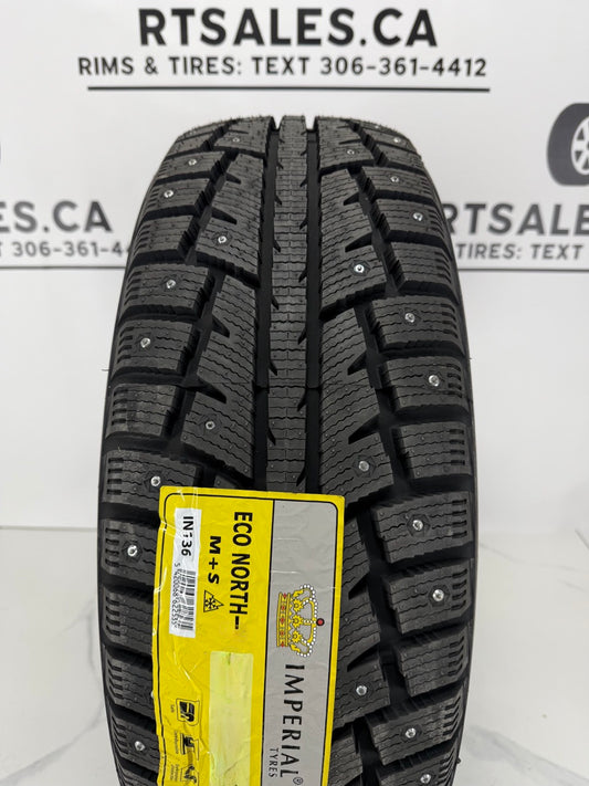 LT 245/75/16 Imperial ECO NORTH LT STUDDED E Winter Tires
