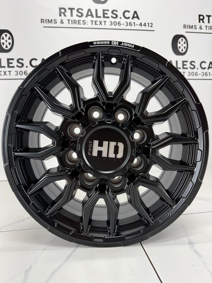 8×165 Fast HD Grit Rims – 17" 18" & 20"