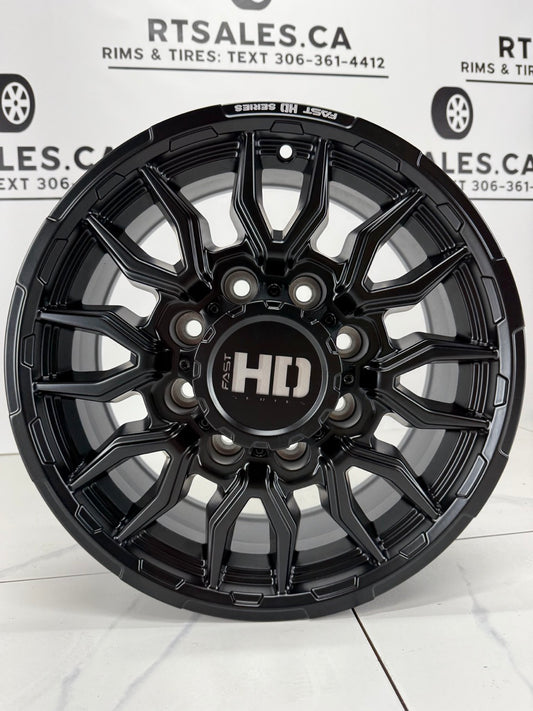 8×180 Fast HD Grit Rims – 17" 18" & 20"