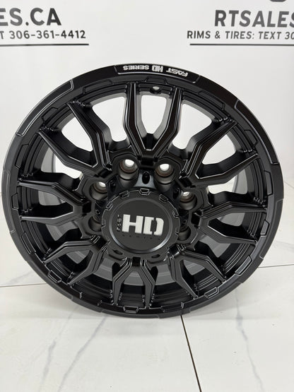 8×180 Fast HD Grit Rims – 17" 18" & 20"