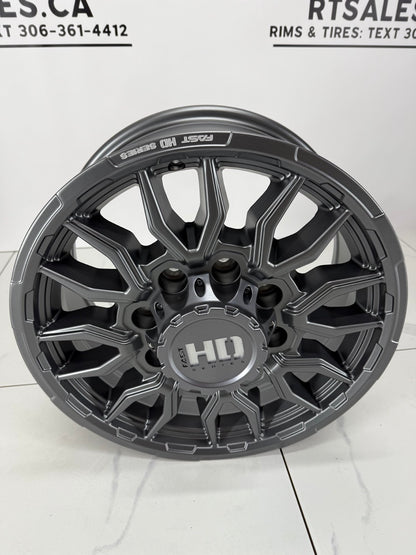 8×165 Fast HD Grit Rims – 17" & 18"