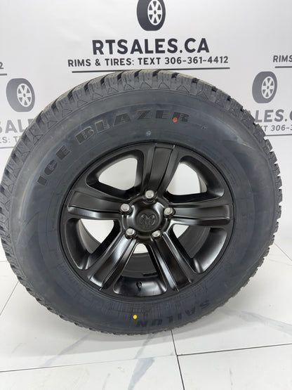 265/70/17 Sailun Ice Blazer Winter Tires on 17" Replica Rims 5x139.7