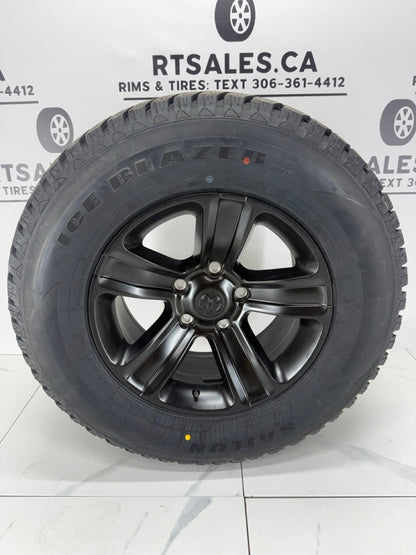 265/70/17 Sailun Ice Blazer Winter Tires on 17" Replica Rims 5x139.7
