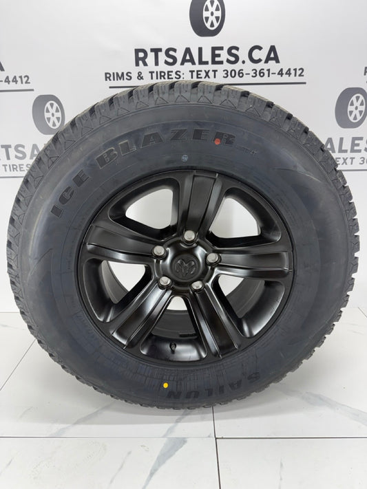 265/70/17 Sailun Ice Blazer Winter Tires on 17" Replica Rims 5x139.7