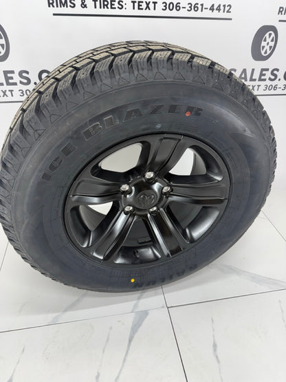 265/70/17 Sailun Ice Blazer Winter Tires on 17" Replica Rims 5x139.7