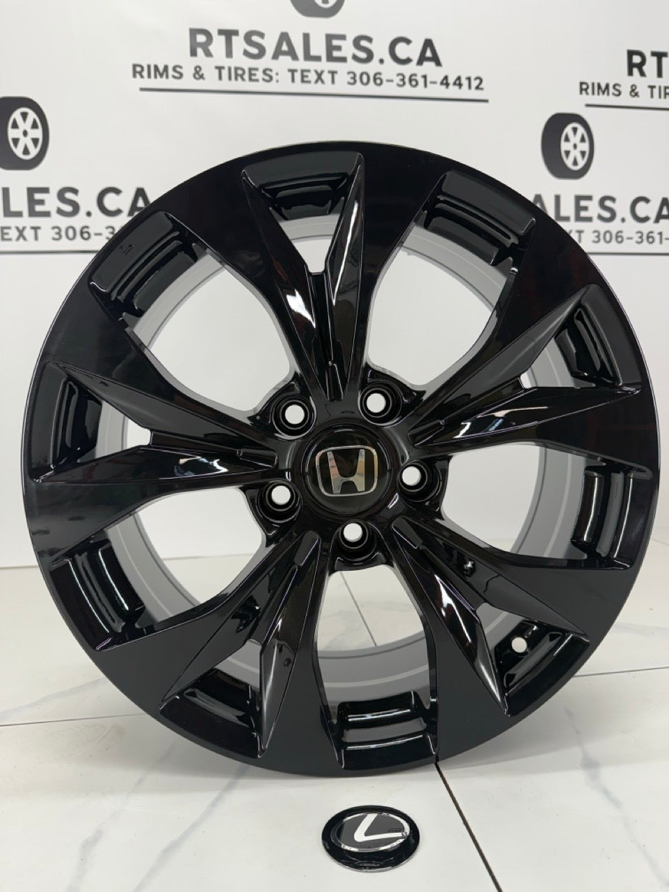 Bridgestone Blizzak Icepeak Winter Tires on 17" Replica Rims 5x114.3 Honda, Acura - R&T Sales