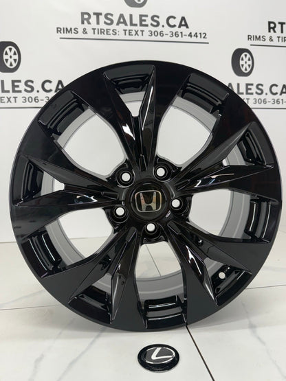 Bridgestone Blizzak Icepeak Winter Tires on 17" Replica Rims 5x114.3 Honda, Acura - R&T Sales