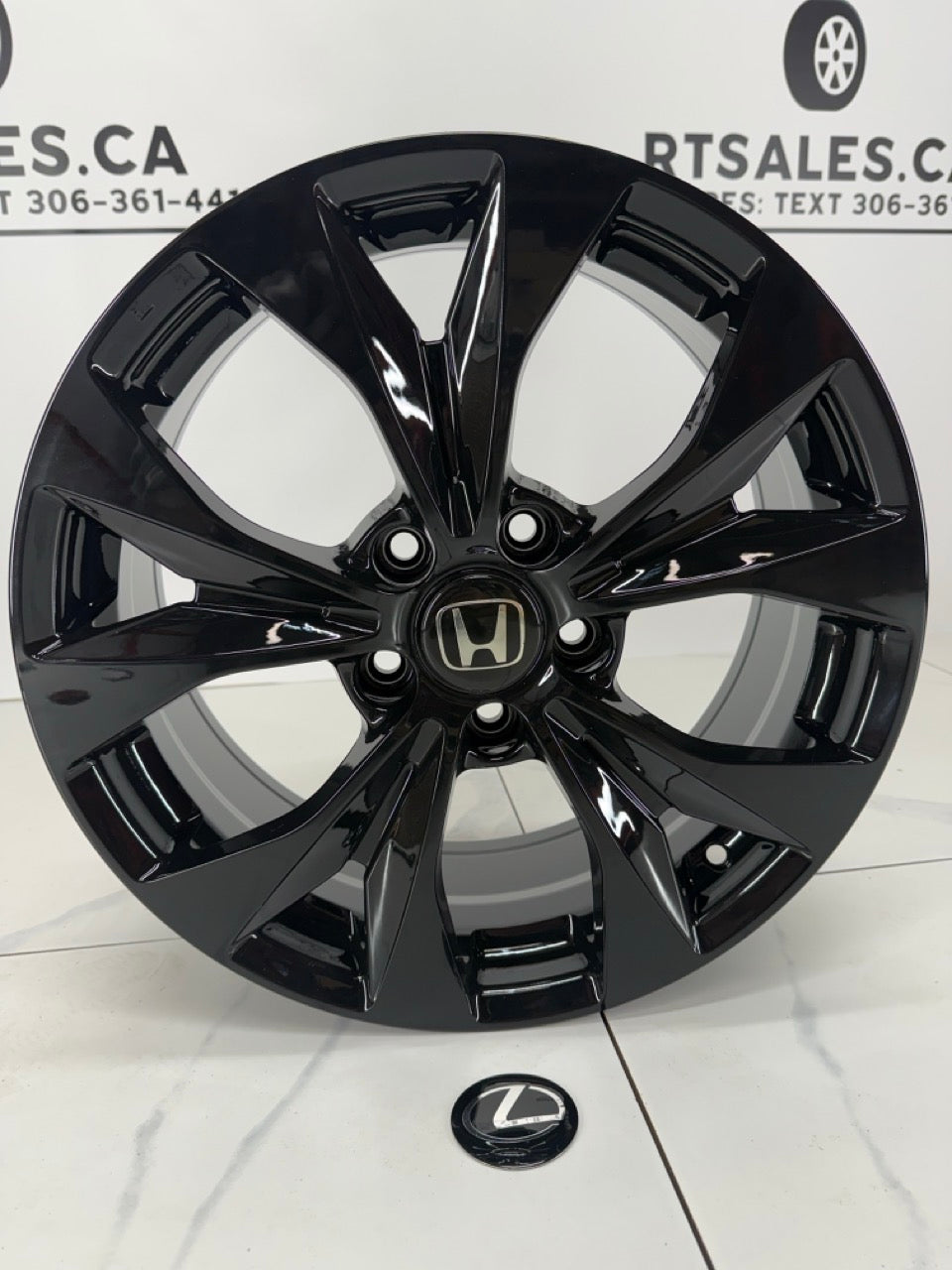 Bridgestone Blizzak Icepeak Winter Tires on 17" Replica Rims 5x114.3 Honda, Acura - R&T Sales