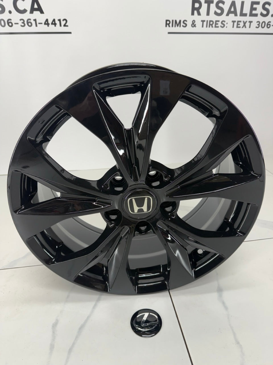 Bridgestone Blizzak Icepeak Winter Tires on 17" Replica Rims 5x114.3 Honda, Acura - R&T Sales