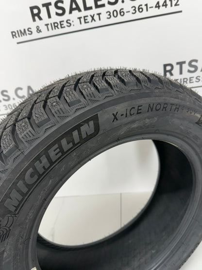 235/60/18 Michelin X-ICE North Factory Studded Winter Tires