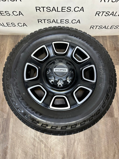 275/65/20 Bridgestone tires Ford F250 F350 Platinum rims / 8x170 (Takeoffs)