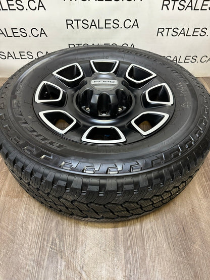 275/65/20 Bridgestone tires Ford F250 F350 Platinum rims / 8x170 (Takeoffs)