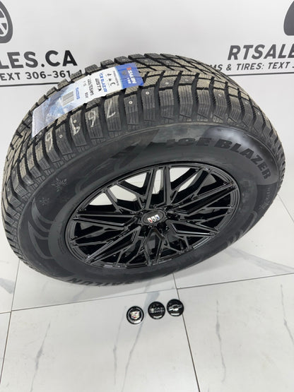 255/65/18 Sailun Wstx Winter tires Ruffino Rims 6x120