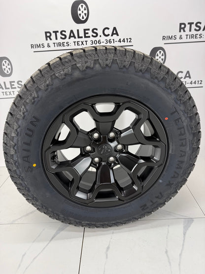 Sailun AT2 All Weather Tires on 18" Ram TRX Replica Rims 6x139