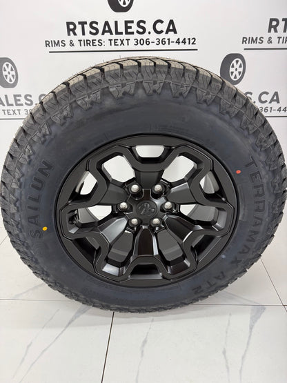 Sailun AT2 All Weather Tires on 18" Ram TRX Replica Rims 6x139