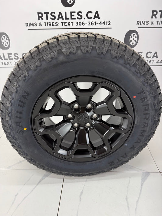 Sailun AT2 All Weather Tires on 18" Ram TRX Replica Rims 6x139