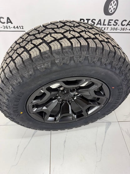 Sailun AT2 All Weather Tires on 18" Ram TRX Replica Rims 6x139