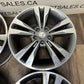 18x8 18x8.5 Mercedes Factory OEM Rims Staggered 5x112 (Takeoffs)