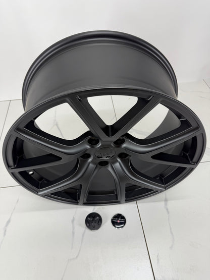 20x9 R217 Satin Black Replika Rims 5x127